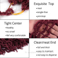 Ombre Nu Faux Locs Ombre Crochet Extension de Cheveux